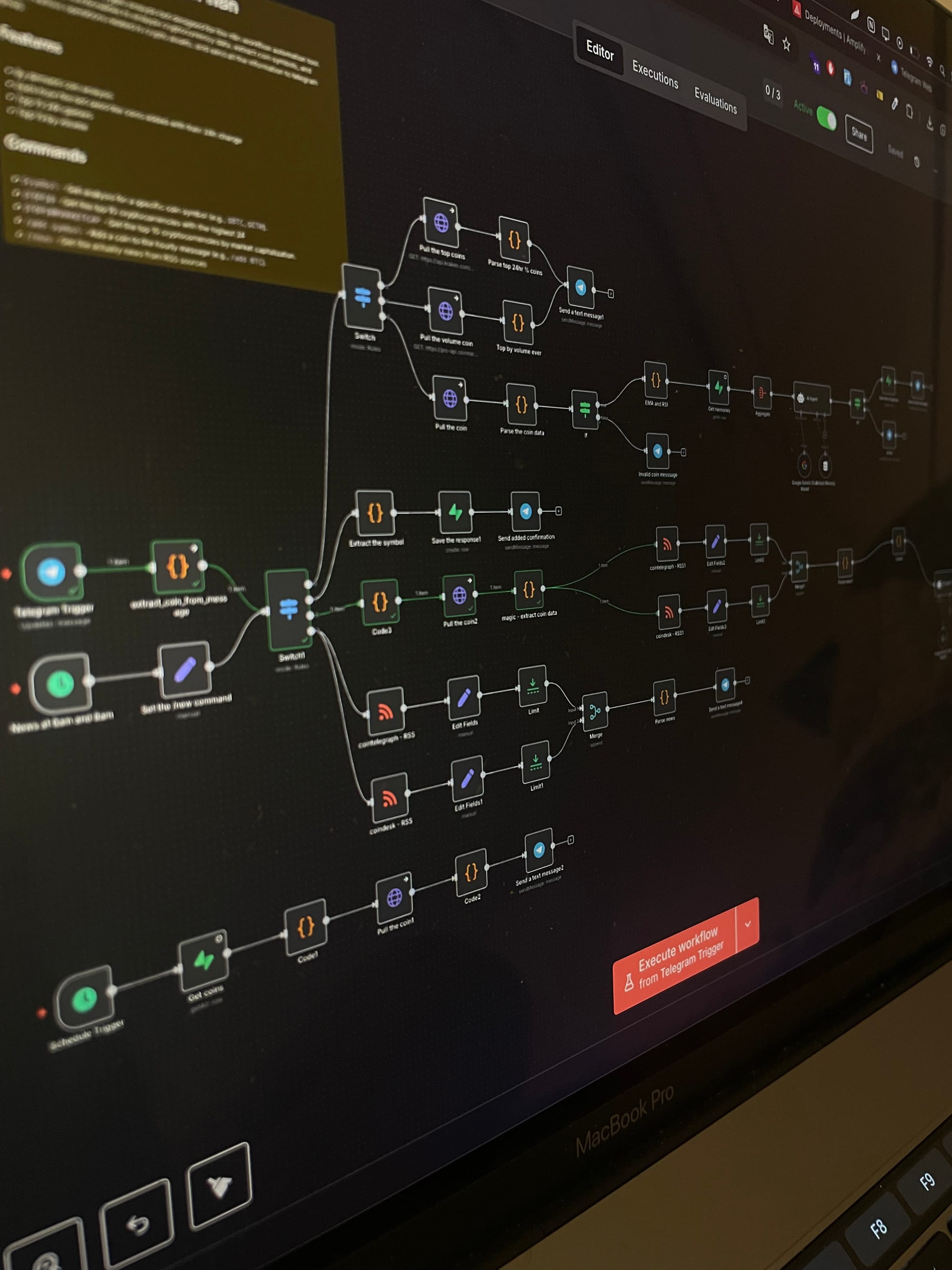 How I Started Using n8n to Optimize My Limited Crypto Time - With the visual flow